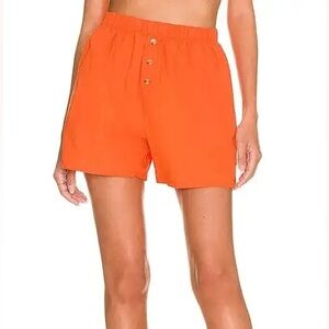 DONNI. Pop Boxer in Orange Papaya